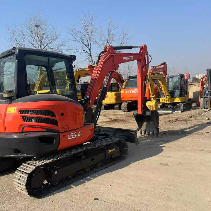 Used kubota u55-4 New Model 5ton Excavator Second Hand Machine Popular Brand Japankubota Hydraulic Machinery - Excavator: Foto 3 Used kubota u55-4 New Model 5ton Excavator Second Hand Machine Popular Brand Japankubota Hydraulic Machinery - Excavator: Foto 3