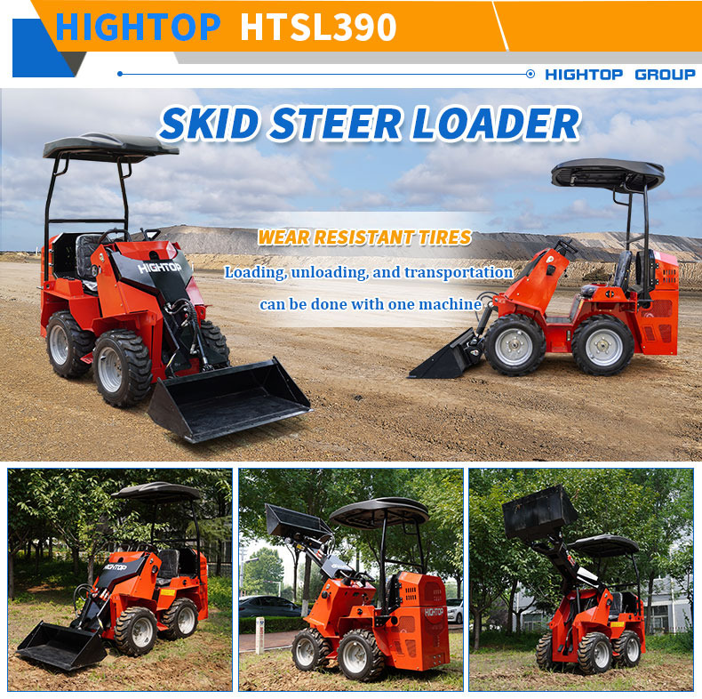 Ride-on Skid steer loader with Multi-function attachments - Mini încărcător: Foto 5 Ride-on Skid steer loader with Multi-function attachments - Mini încărcător: Foto 5