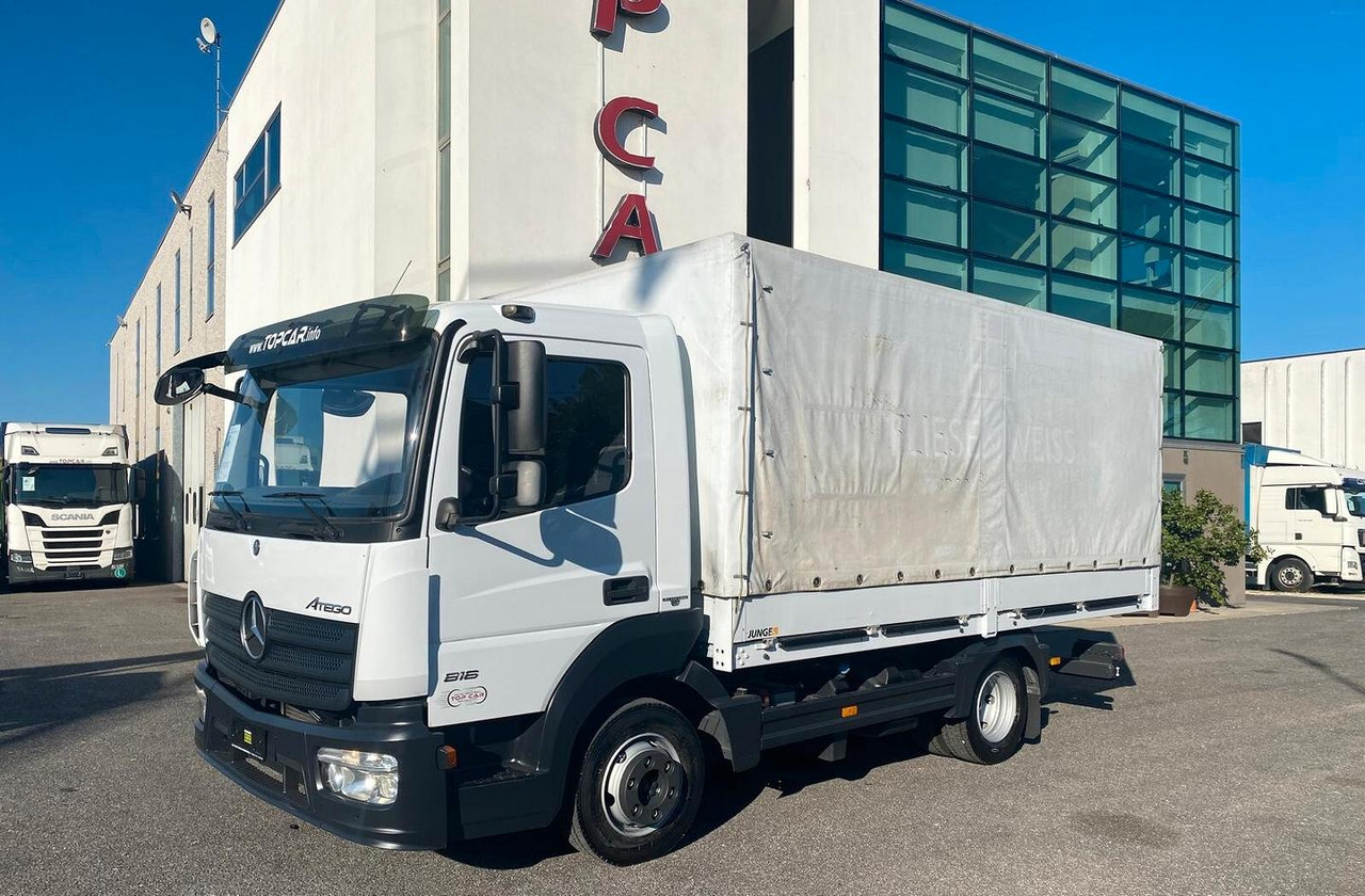 MERCEDES 816 ATEGO CASSONE CENTINATO - Camion cu prelată: Foto 2 MERCEDES 816 ATEGO CASSONE CENTINATO - Camion cu prelată: Foto 2