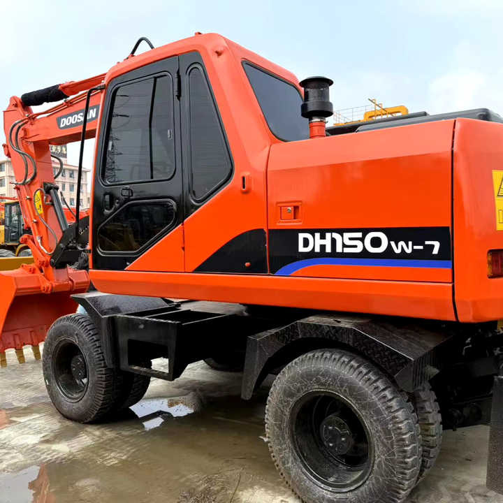 90% Brand New Doosan Brand Dh150w-7 Wheel Excavator in Stock Used Korea Brand Doosan Dh55 Dh60 Dh150 Dh210 Excavator for Sale - Excavator pe roţi: Foto 1 90% Brand New Doosan Brand Dh150w-7 Wheel Excavator in Stock Used Korea Brand Doosan Dh55 Dh60 Dh150 Dh210 Excavator for Sale - Excavator pe roţi: Foto 1