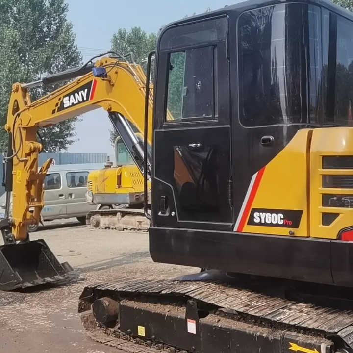 China Brand Used Sany Sy60c Mini Excavator 6ton Crawler Earth Digger Machine for Sale - Mini excavator: Foto 1 China Brand Used Sany Sy60c Mini Excavator 6ton Crawler Earth Digger Machine for Sale - Mini excavator: Foto 1
