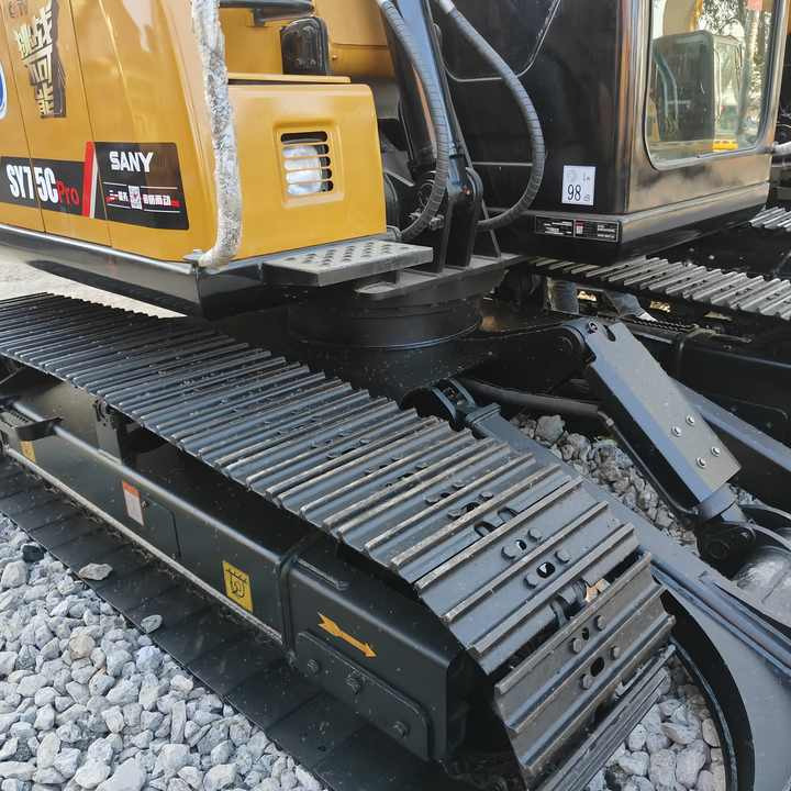 China Brand Used Sany Sy75c Mini Excavator 6ton Crawler Earth Digger Machine for Sale - Mini excavator: Foto 3 China Brand Used Sany Sy75c Mini Excavator 6ton Crawler Earth Digger Machine for Sale - Mini excavator: Foto 3