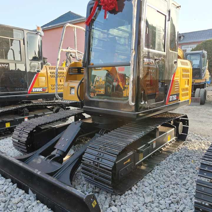 China Brand Used Sany Sy75c Mini Excavator 6ton Crawler Earth Digger Machine for Sale - Mini excavator: Foto 1 China Brand Used Sany Sy75c Mini Excavator 6ton Crawler Earth Digger Machine for Sale - Mini excavator: Foto 1