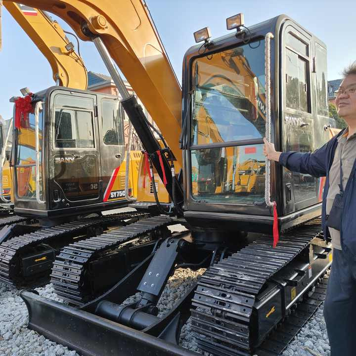 China Brand Used Sany Sy95c Mini Excavator 6ton Crawler Earth Digger Machine for Sale - Mini excavator: Foto 3 China Brand Used Sany Sy95c Mini Excavator 6ton Crawler Earth Digger Machine for Sale - Mini excavator: Foto 3