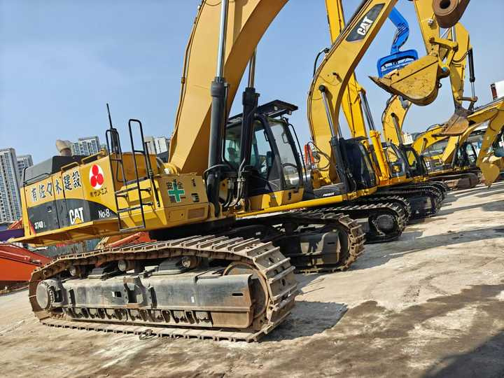 Used Caterpillar 374DL Large Excavator on Sale Original CAT Heavy Equipment Crawler Excavator 374d for Sale - Excavator pe şenile: Foto 2 Used Caterpillar 374DL Large Excavator on Sale Original CAT Heavy Equipment Crawler Excavator 374d for Sale - Excavator pe şenile: Foto 2