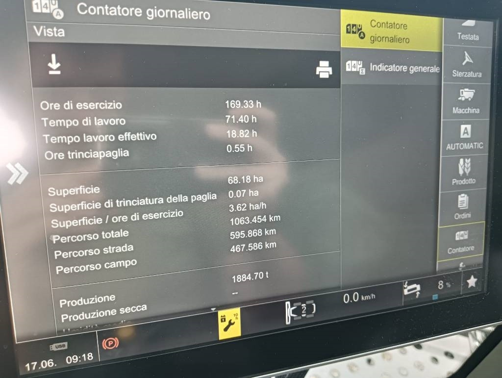 Claas TRION 750 - Combină de recoltat cereale: Foto 4 Claas TRION 750 - Combină de recoltat cereale: Foto 4