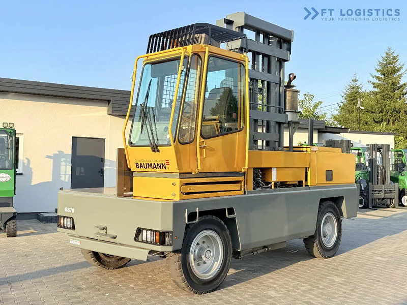 BAUMANN GS 70/14/50 / DUPLEX / 700MM / DIESEL / LIKE-NEW GS 70/14/50 / DUPLEX / 700MM / DIESEL / LIKE-NEW - Stivuitor lateral: Foto 1 BAUMANN GS 70/14/50 / DUPLEX / 700MM / DIESEL / LIKE-NEW GS 70/14/50 / DUPLEX / 700MM / DIESEL / LIKE-NEW - Stivuitor lateral: Foto 1