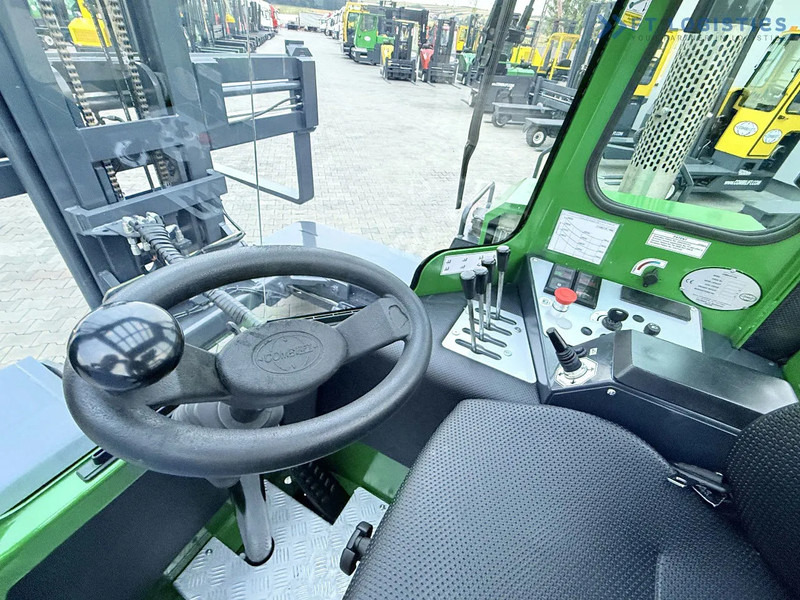 Stivuitor cu catarg retractabil, cu schimbare rapidă de direcţie Combilift Combilift C4500 / DIESEL / DUPLEX 4000MM / WIDE FORK POSITIONER / HEATING / FULL CABIN / PERFECT CONDITION / Wide range of four-: Foto 17