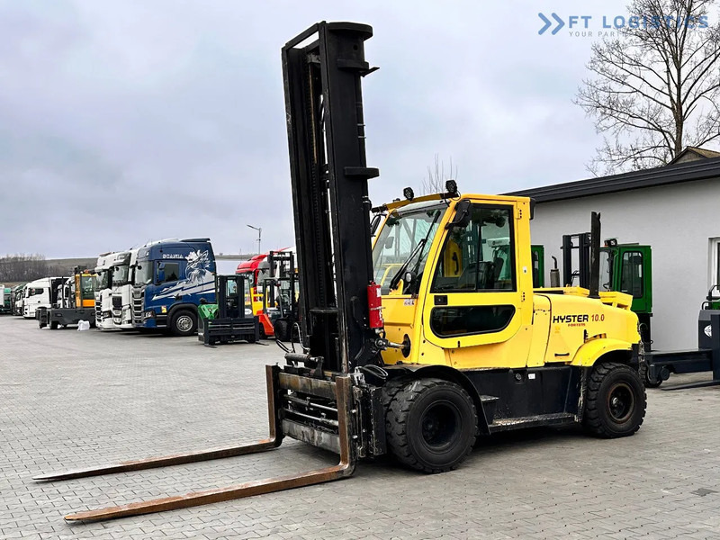 Hyster HYSTER H10.0 FT9 / FORKS 2200MM / FORK POSITIONER / SIDE SHIFT / UDT HYSTER H10.0 FT9 / FORKS 2200MM / FORK POSITIONER / SIDE SH - Stivuitor diesel: Foto 1 Hyster HYSTER H10.0 FT9 / FORKS 2200MM / FORK POSITIONER / SIDE SHIFT / UDT HYSTER H10.0 FT9 / FORKS 2200MM / FORK POSITIONER / SIDE SH - Stivuitor diesel: Foto 1