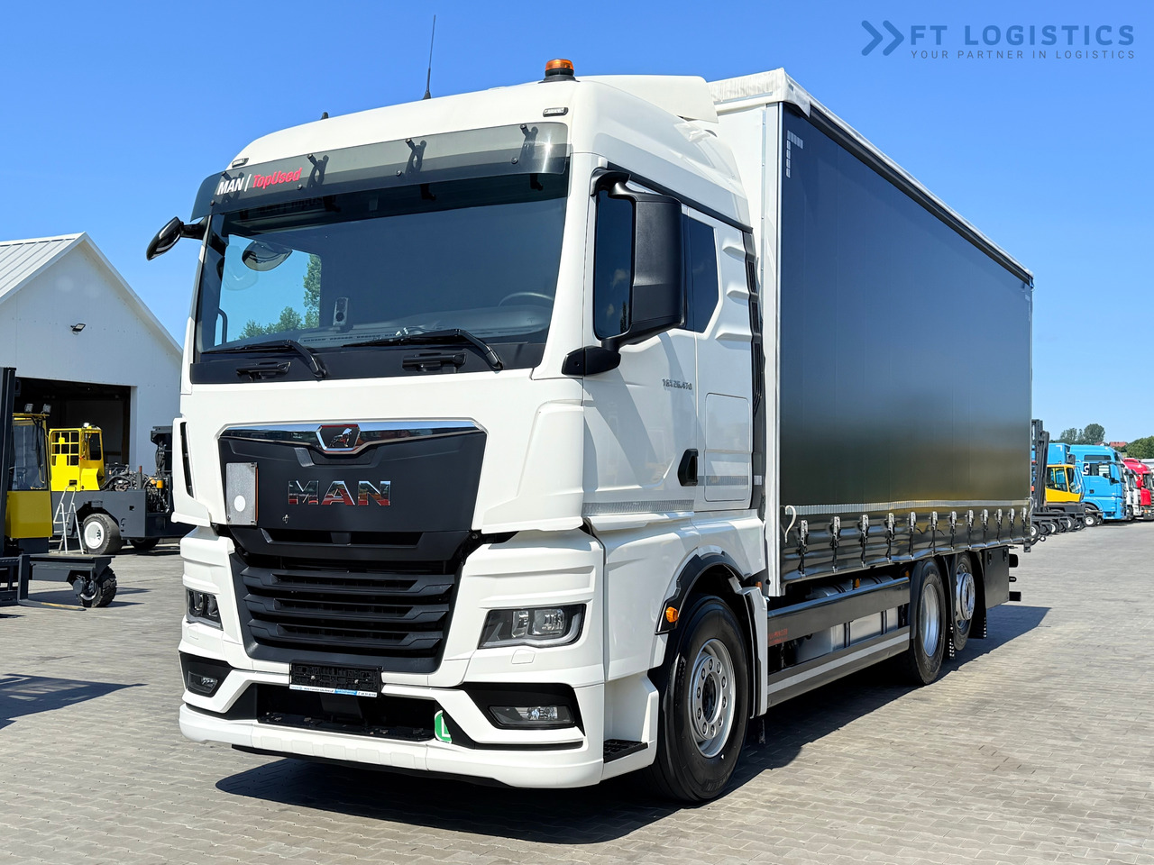 MAN TGX 26.470 / 19 Pallets / Steering Axle / 15 Ton Payload / Retarder / Excellent Condition - Camion cu prelată: Foto 4 MAN TGX 26.470 / 19 Pallets / Steering Axle / 15 Ton Payload / Retarder / Excellent Condition - Camion cu prelată: Foto 4