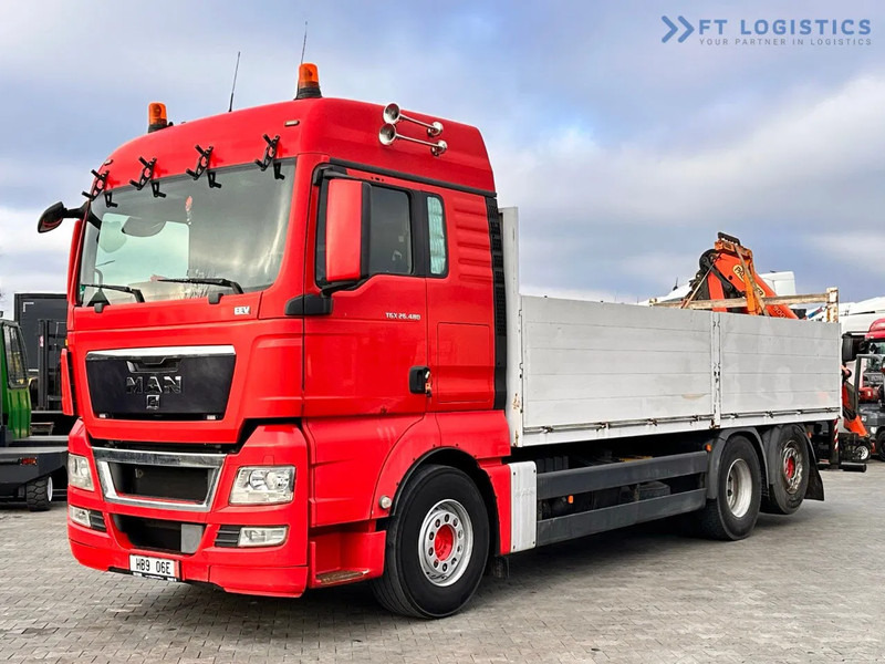 MAN TGX 26.480 Ciężarówka burtowa MAN TGX 26.480 6X2 / PALFINGER PK9002-EH B Crane / 80% Michelin Tire Dodać do ulubionych - Camion cu macara: Foto 4 MAN TGX 26.480 Ciężarówka burtowa MAN TGX 26.480 6X2 / PALFINGER PK9002-EH B Crane / 80% Michelin Tire Dodać do ulubionych - Camion cu macara: Foto 4
