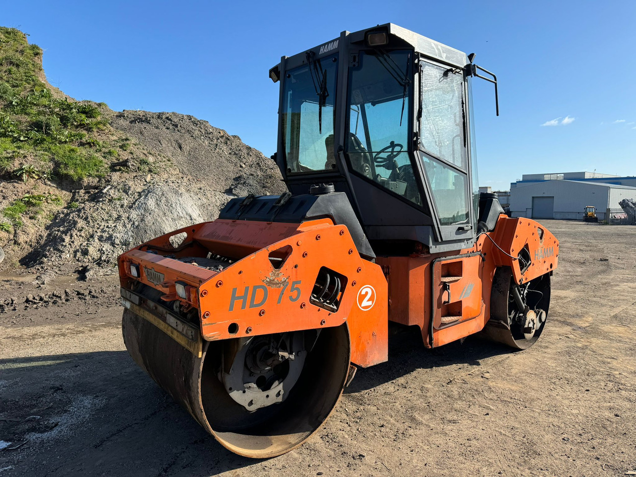 Cilindru compactor pentru asfalt HAMM HD75: Foto 7 Cilindru compactor pentru asfalt HAMM HD75: Foto 7