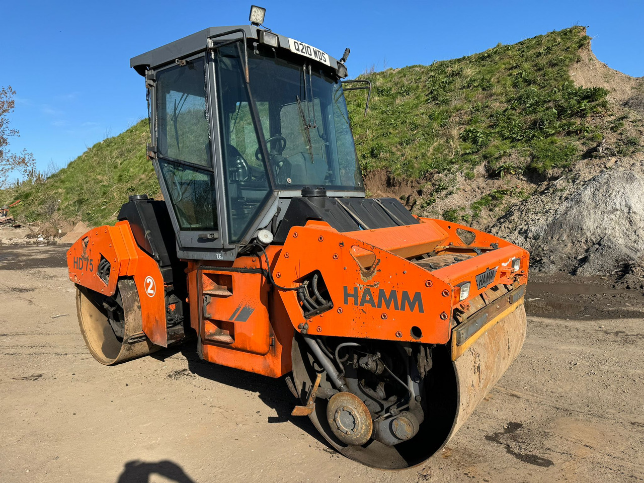 HAMM HD75 - Cilindru compactor pentru asfalt: Foto 1 HAMM HD75 - Cilindru compactor pentru asfalt: Foto 1