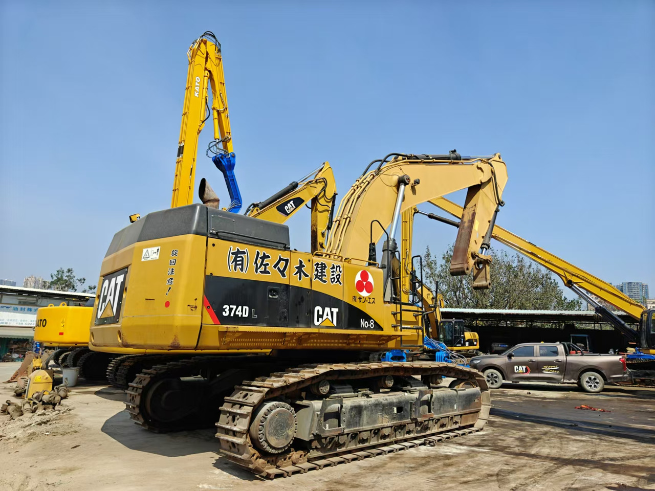 CATERPILLAR 374D - Excavator pe şenile: Foto 1 CATERPILLAR 374D - Excavator pe şenile: Foto 1