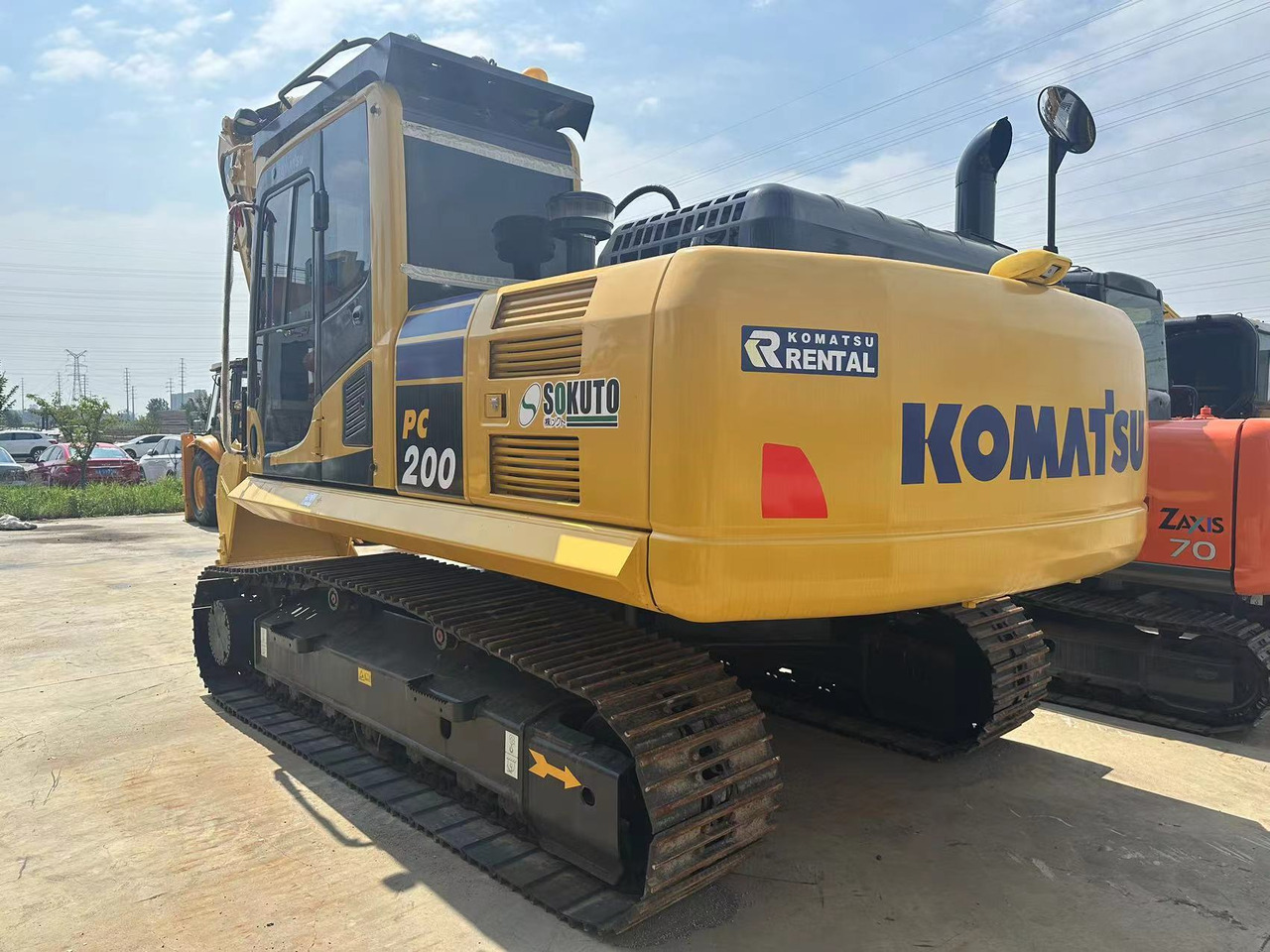 KOMATSU PC200-8N1 - Excavator pe şenile: Foto 1 KOMATSU PC200-8N1 - Excavator pe şenile: Foto 1