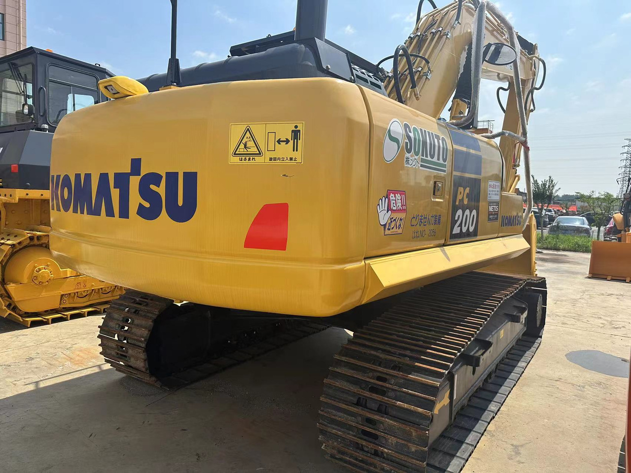 KOMATSU PC200-8N1 - Excavator pe şenile: Foto 3 KOMATSU PC200-8N1 - Excavator pe şenile: Foto 3