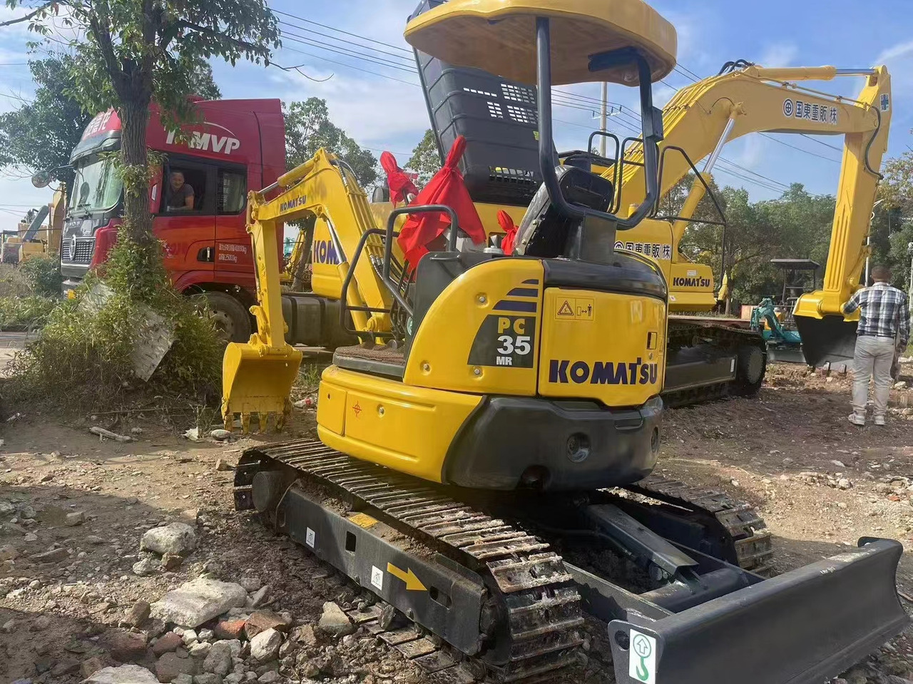 KOMATSU PC35 - Excavator pe şenile: Foto 4 KOMATSU PC35 - Excavator pe şenile: Foto 4