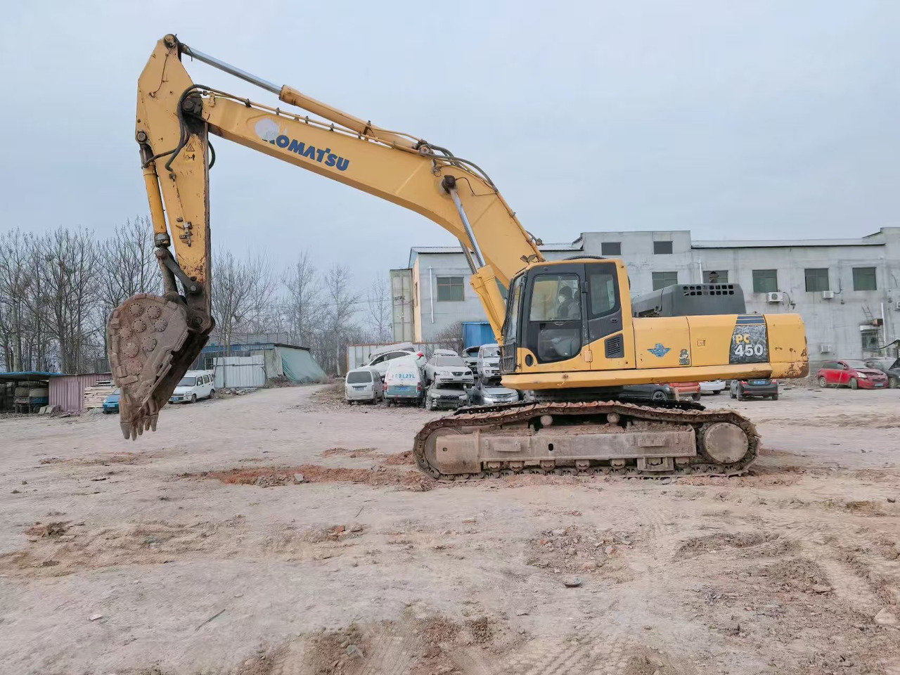 KOMATSU PC450-8 - Excavator pe şenile: Foto 5 KOMATSU PC450-8 - Excavator pe şenile: Foto 5