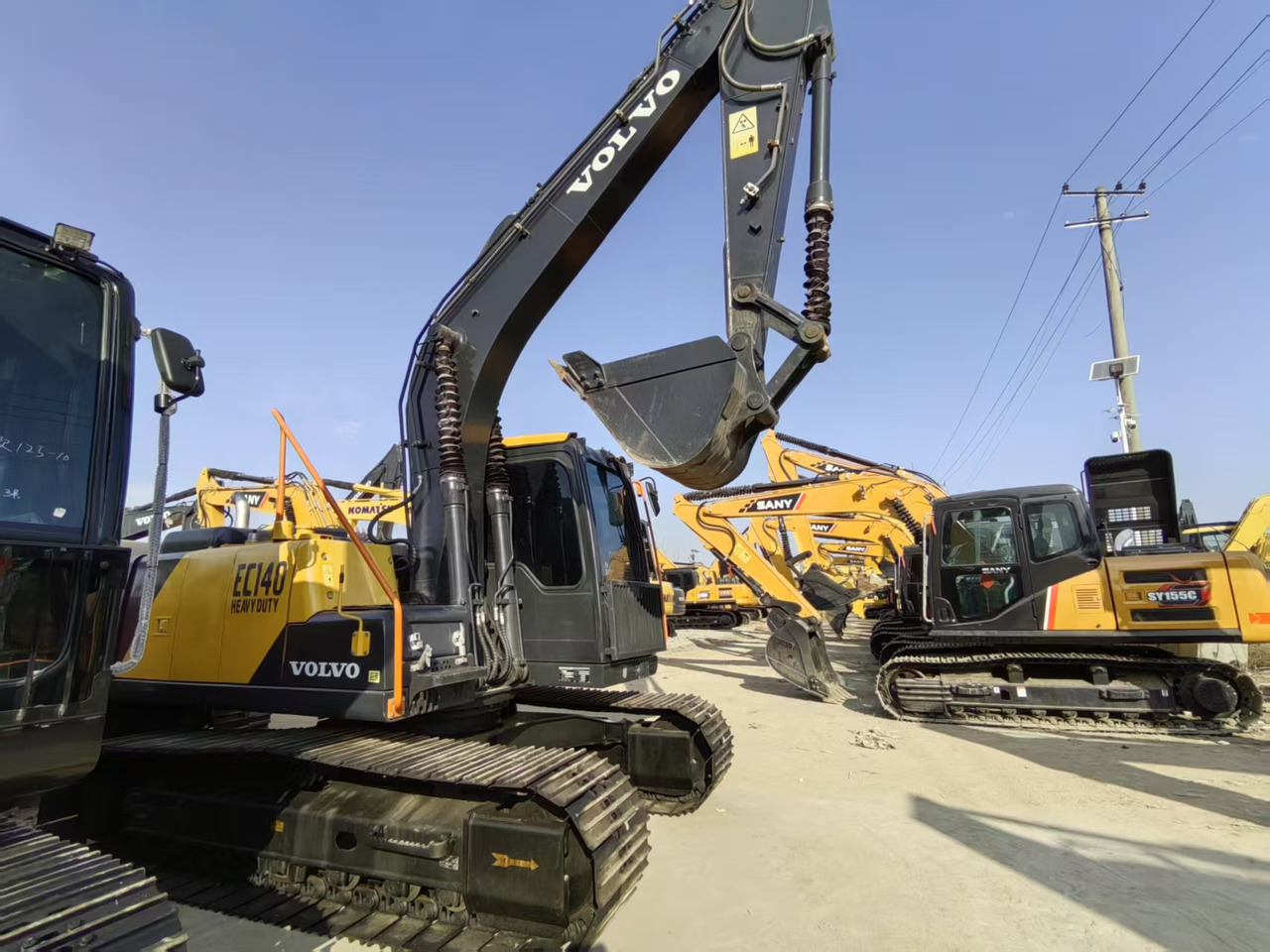 VOLVO EC140 - Excavator pe şenile: Foto 4 VOLVO EC140 - Excavator pe şenile: Foto 4