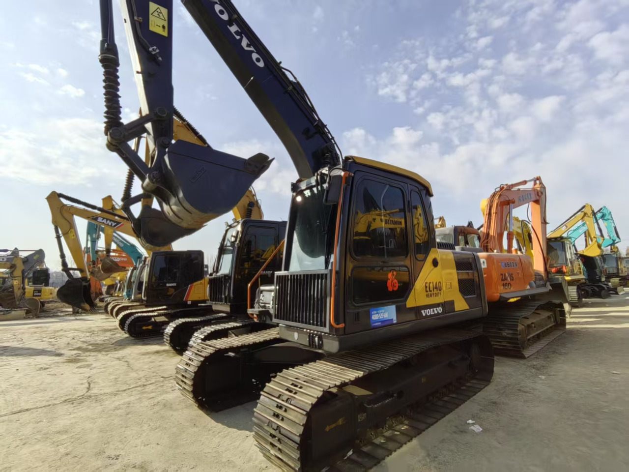 VOLVO EC140 - Excavator pe şenile: Foto 1 VOLVO EC140 - Excavator pe şenile: Foto 1
