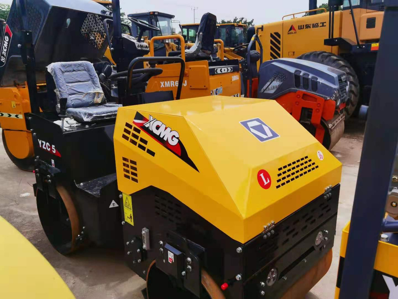XCMG YZC5 - Cilindru compactor pentru asfalt: Foto 2 XCMG YZC5 - Cilindru compactor pentru asfalt: Foto 2