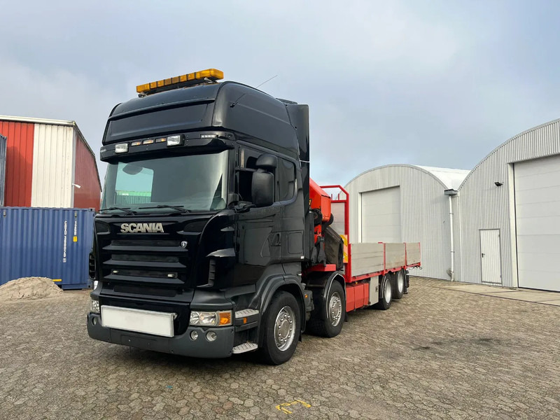 Scania R580 V8 Scania R580 v8 8x2 - Camion cu macara: Foto 1 Scania R580 V8 Scania R580 v8 8x2 - Camion cu macara: Foto 1