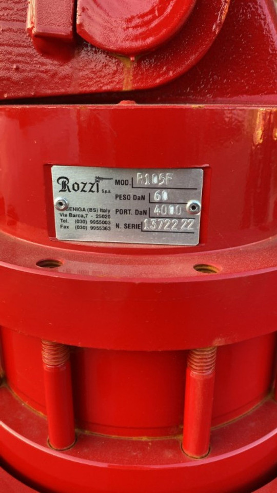 POLIPO MARCA ROZZI A 6 PALE PIU ROTORE ROZZI - Graifer: Foto 3 POLIPO MARCA ROZZI A 6 PALE PIU ROTORE ROZZI - Graifer: Foto 3