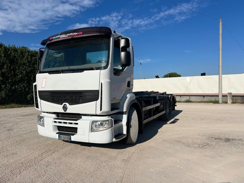 RENAULT PREMIUM 450 SCARRABILE FULL PNEUMATICO - Camion cu cârlig: Foto 1 RENAULT PREMIUM 450 SCARRABILE FULL PNEUMATICO - Camion cu cârlig: Foto 1