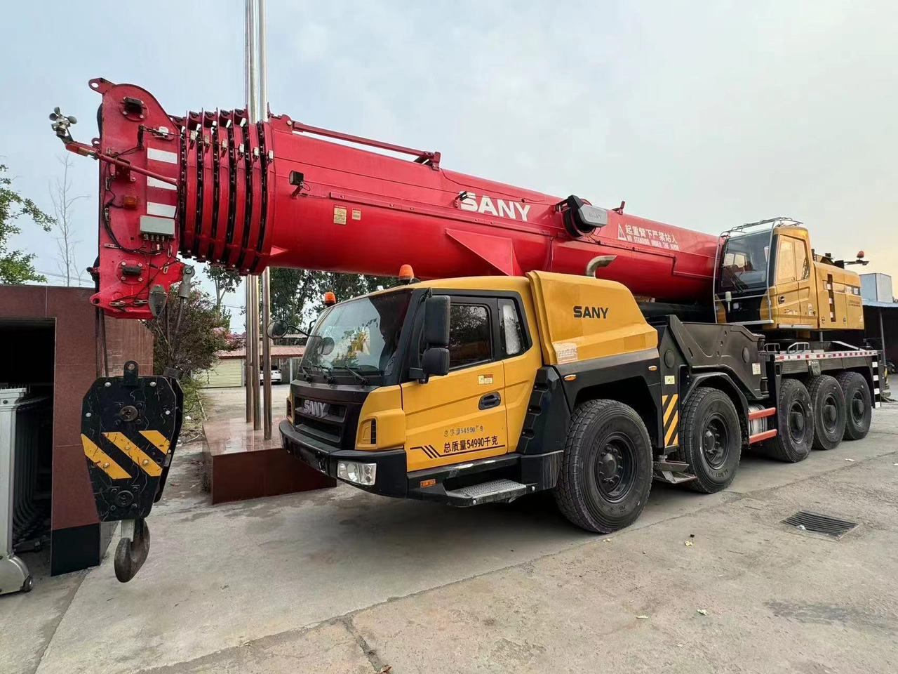 SANY Original SANY 100ton 130ton All Terrain Crane Used SANY STC1000S STC1000 STC1000T STC1000C7 Sany 100ton Crane - Automacara: Foto 1 SANY Original SANY 100ton 130ton All Terrain Crane Used SANY STC1000S STC1000 STC1000T STC1000C7 Sany 100ton Crane - Automacara: Foto 1