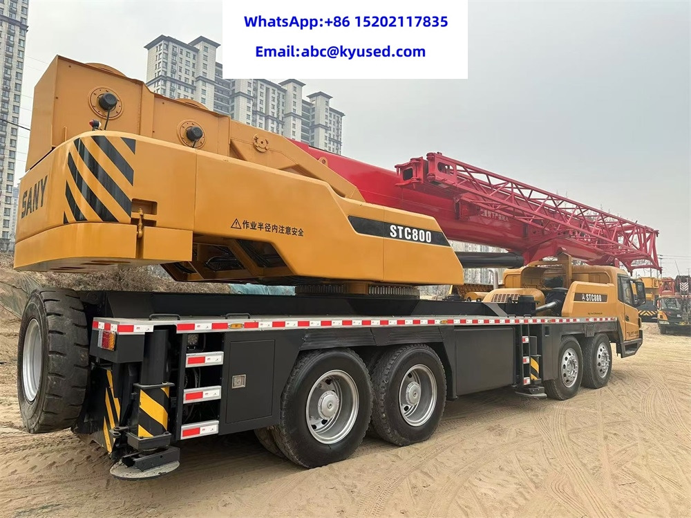 Automacara SANY STC250 STC800 STC750 STC500 STC1000 25TON 30TON 50T 75T 80TON 100TON CRANE: Foto 6