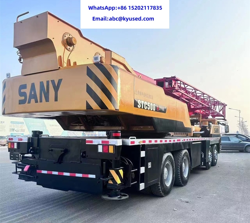 SANY STC500 STC750 STC800 STC1000 STC250 25TON 50TON 75T 80T 100T - Automacara: Foto 5 SANY STC500 STC750 STC800 STC1000 STC250 25TON 50TON 75T 80T 100T - Automacara: Foto 5