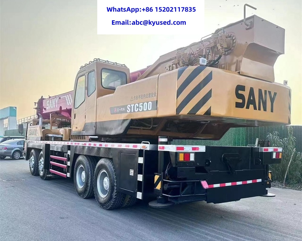 SANY STC500 STC750 STC800 STC1000 STC250 25TON 50TON 75T 80T 100T - Automacara: Foto 3 SANY STC500 STC750 STC800 STC1000 STC250 25TON 50TON 75T 80T 100T - Automacara: Foto 3