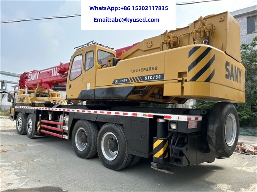 SANY STC750 STC800 STC1000 STC1300 75TON 70TON 80TON 100T 130T - Automacara: Foto 3 SANY STC750 STC800 STC1000 STC1300 75TON 70TON 80TON 100T 130T - Automacara: Foto 3