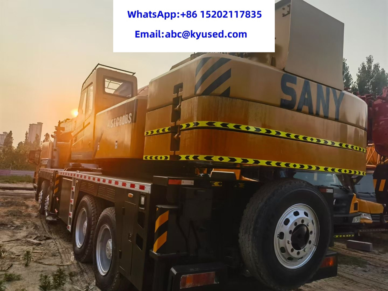 SANY STC800 STC750S STC500S STC1000 STC1600 STC1800 80 TON TRUCK CRANE - Automacara: Foto 3 SANY STC800 STC750S STC500S STC1000 STC1600 STC1800 80 TON TRUCK CRANE - Automacara: Foto 3