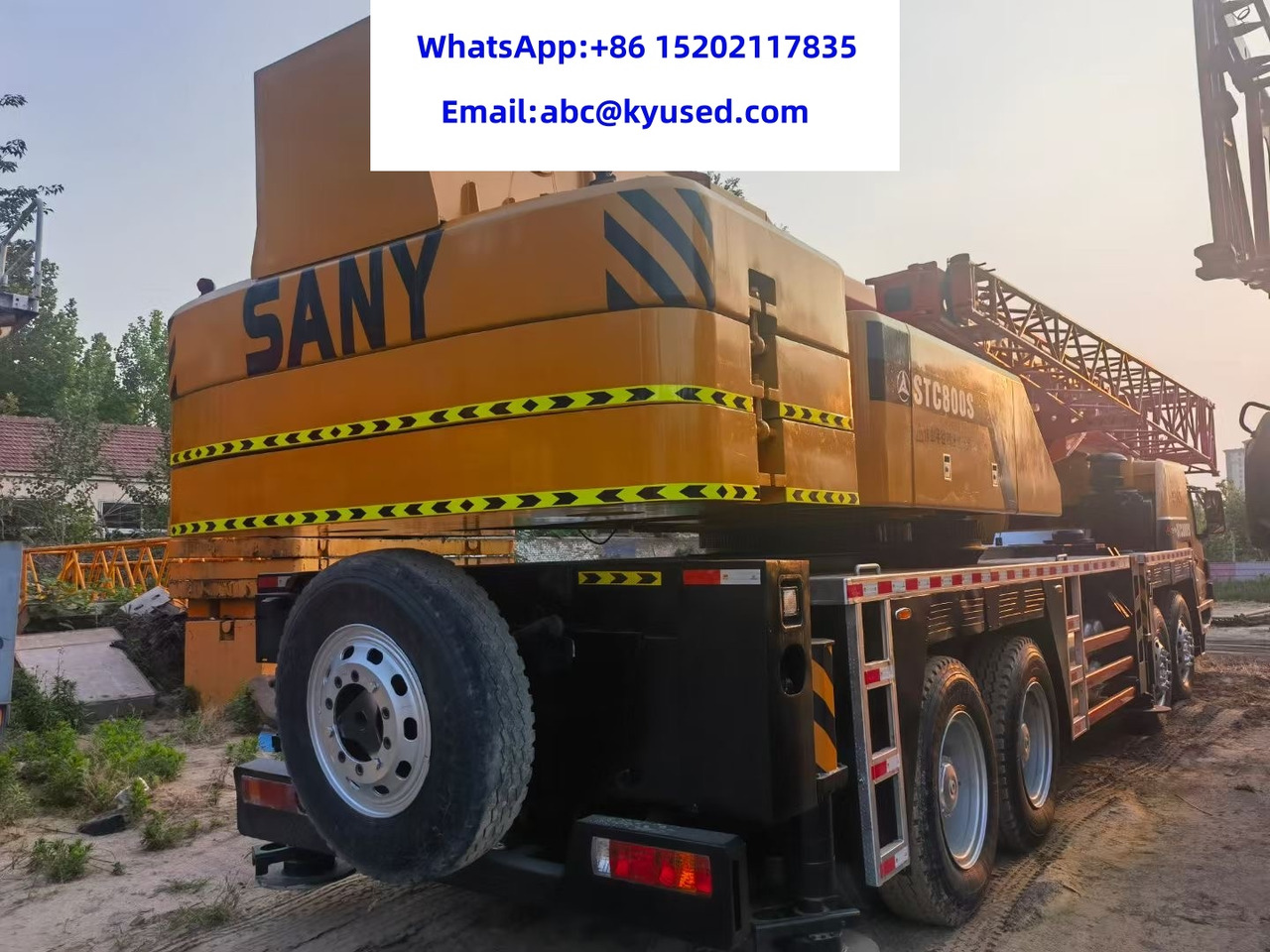 SANY STC800 STC750S STC500S STC1000 STC1600 STC1800 80 TON TRUCK CRANE - Automacara: Foto 4 SANY STC800 STC750S STC500S STC1000 STC1600 STC1800 80 TON TRUCK CRANE - Automacara: Foto 4