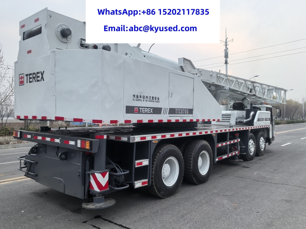TEREX TTC070G QY70K XCT70 QY70KC ZTC700V TG700E NK700E 70ton - Automacara: Foto 4 TEREX TTC070G QY70K XCT70 QY70KC ZTC700V TG700E NK700E 70ton - Automacara: Foto 4