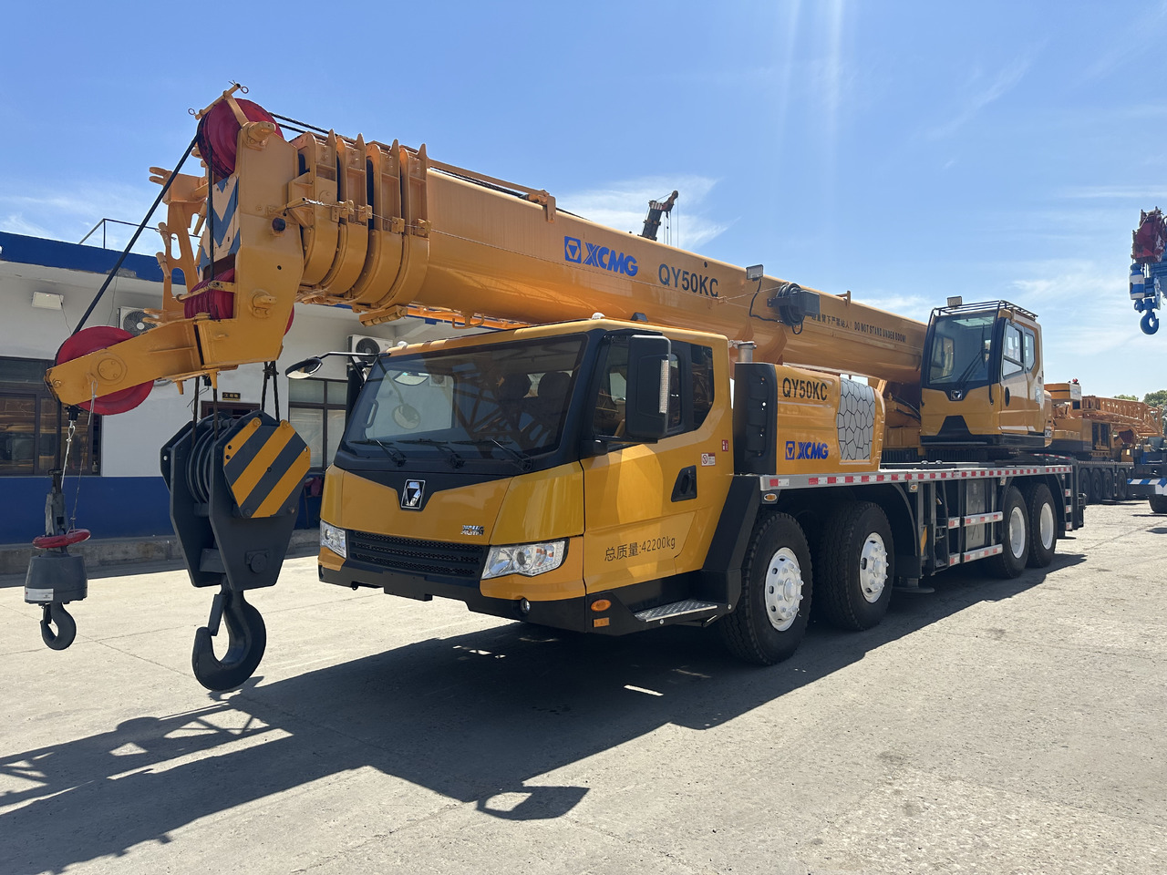 XCMG qy50kc xct55 qy55kc qy25k5c 50ton 55 ton 70 ton 85 ton 90 ton 100 ton 110 ton 130 ton truck crane - Automacara: Foto 4 XCMG qy50kc xct55 qy55kc qy25k5c 50ton 55 ton 70 ton 85 ton 90 ton 100 ton 110 ton 130 ton truck crane - Automacara: Foto 4