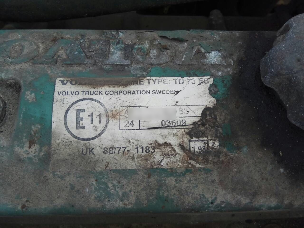 Volvo TD73E Volvo FL7 - Motor pentru Camion: Foto 5 Volvo TD73E Volvo FL7 - Motor pentru Camion: Foto 5