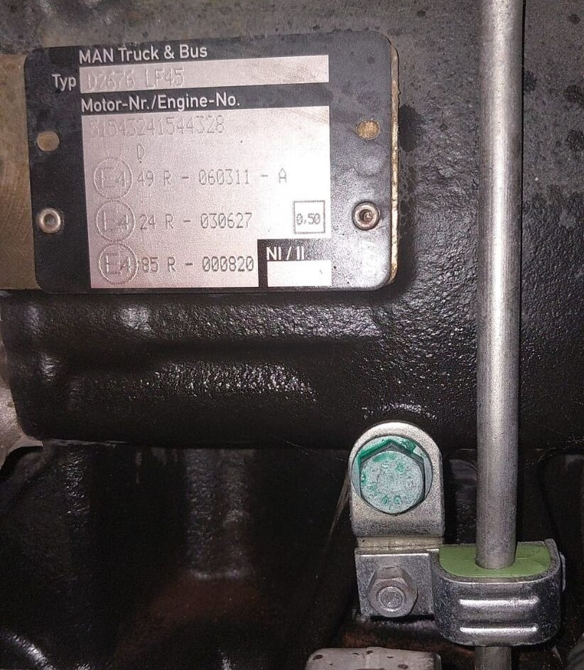 MAN D2676 LF45 MAN TGA, TGS, TGX - Motor pentru Camion: Foto 3 MAN D2676 LF45 MAN TGA, TGS, TGX - Motor pentru Camion: Foto 3