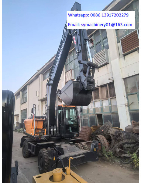 Hyundai R210W-9S - Excavator pe roţi: Foto 5 Hyundai R210W-9S - Excavator pe roţi: Foto 5