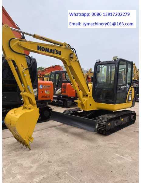 Komatsu PC56 - Mini excavator: Foto 5 Komatsu PC56 - Mini excavator: Foto 5