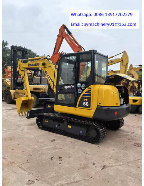 Komatsu PC56 - Mini excavator: Foto 1 Komatsu PC56 - Mini excavator: Foto 1