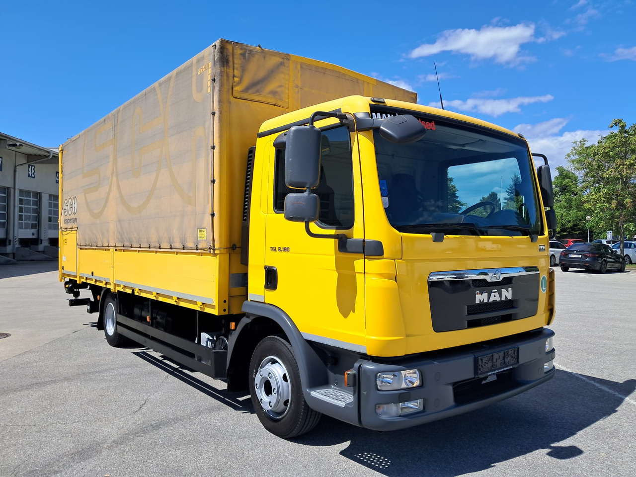 MAN MAN TGL 8.180 Pritsche + LBW | Klima | Tempomat | Schaltgetriebe - Camion platformă: Foto 2 MAN MAN TGL 8.180 Pritsche + LBW | Klima | Tempomat | Schaltgetriebe - Camion platformă: Foto 2