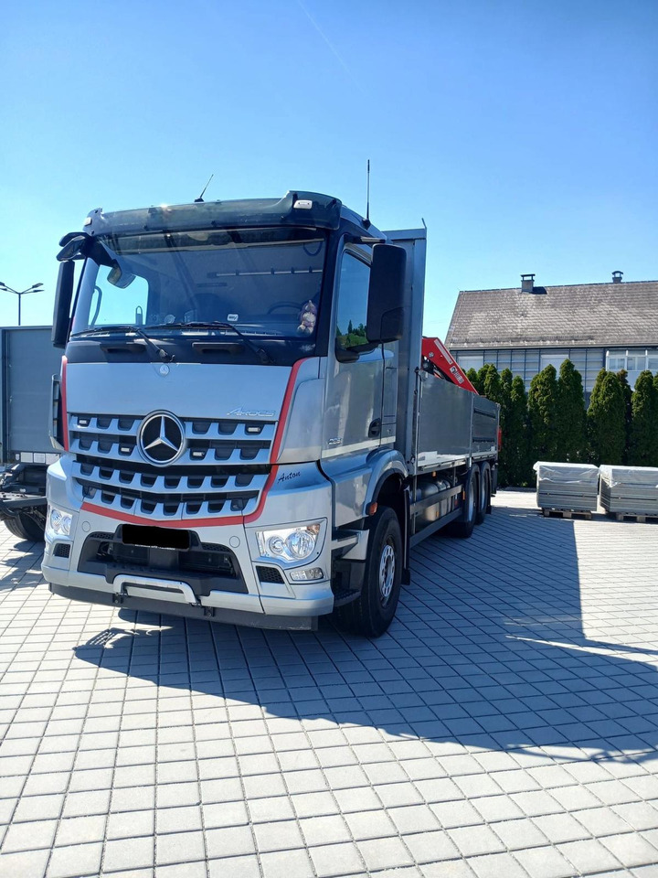 MERCEDES-BENZ AROCS 28.51 | 6x4| Klima | Retarder | Euro 6 - Camion platformă, Camion cu macara: Foto 1 MERCEDES-BENZ AROCS 28.51 | 6x4| Klima | Retarder | Euro 6 - Camion platformă, Camion cu macara: Foto 1
