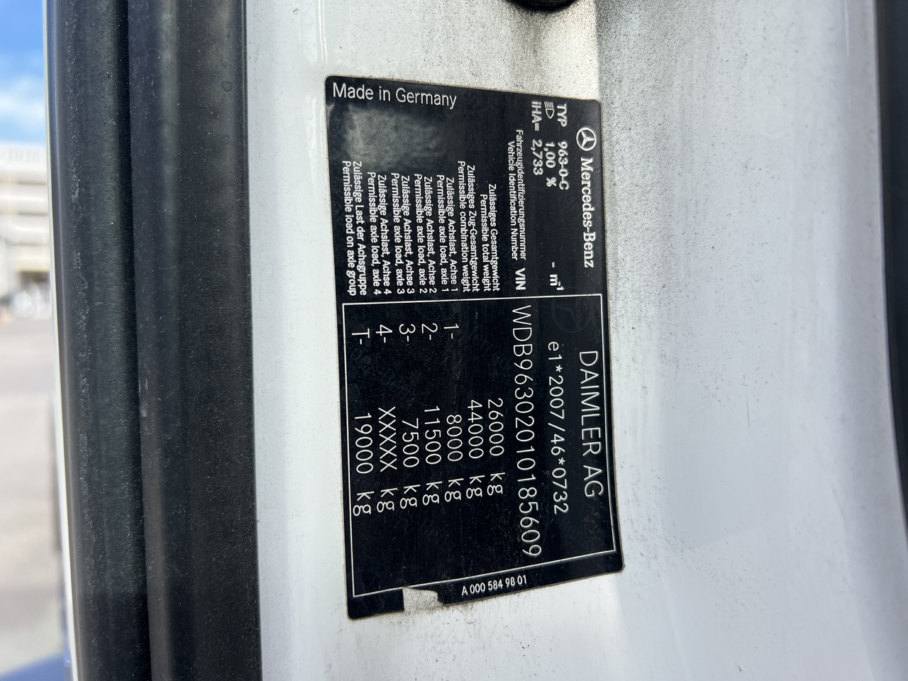 Camion şasiu MERCEDES-BENZ Antos 25 40 | Standheizung | Klima | Liftachse: Foto 23 Camion şasiu MERCEDES-BENZ Antos 25 40 | Standheizung | Klima | Liftachse: Foto 23