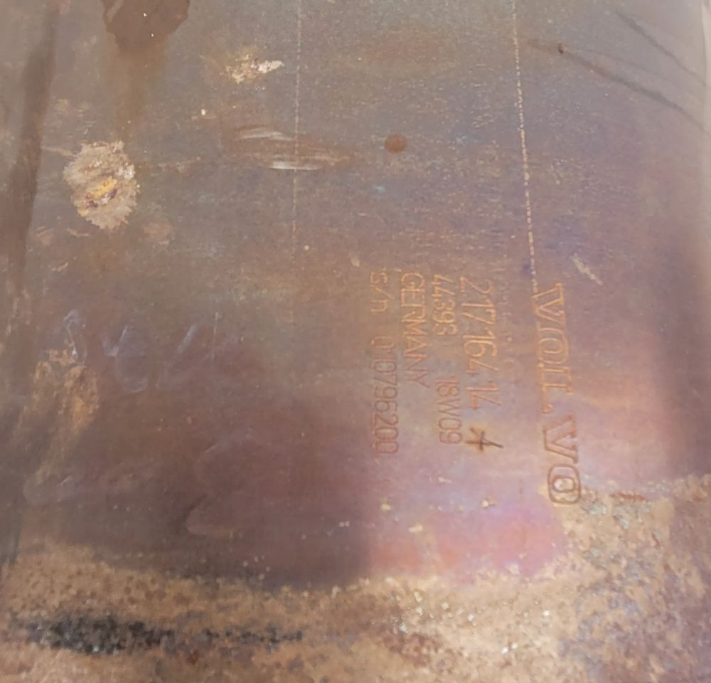 DPF WKLAD KATALIZATORA VOLVO FH4 FM RANGE T OM 21716414 - Sistem de evacuare pentru Camion: Foto 2 DPF WKLAD KATALIZATORA VOLVO FH4 FM RANGE T OM 21716414 - Sistem de evacuare pentru Camion: Foto 2