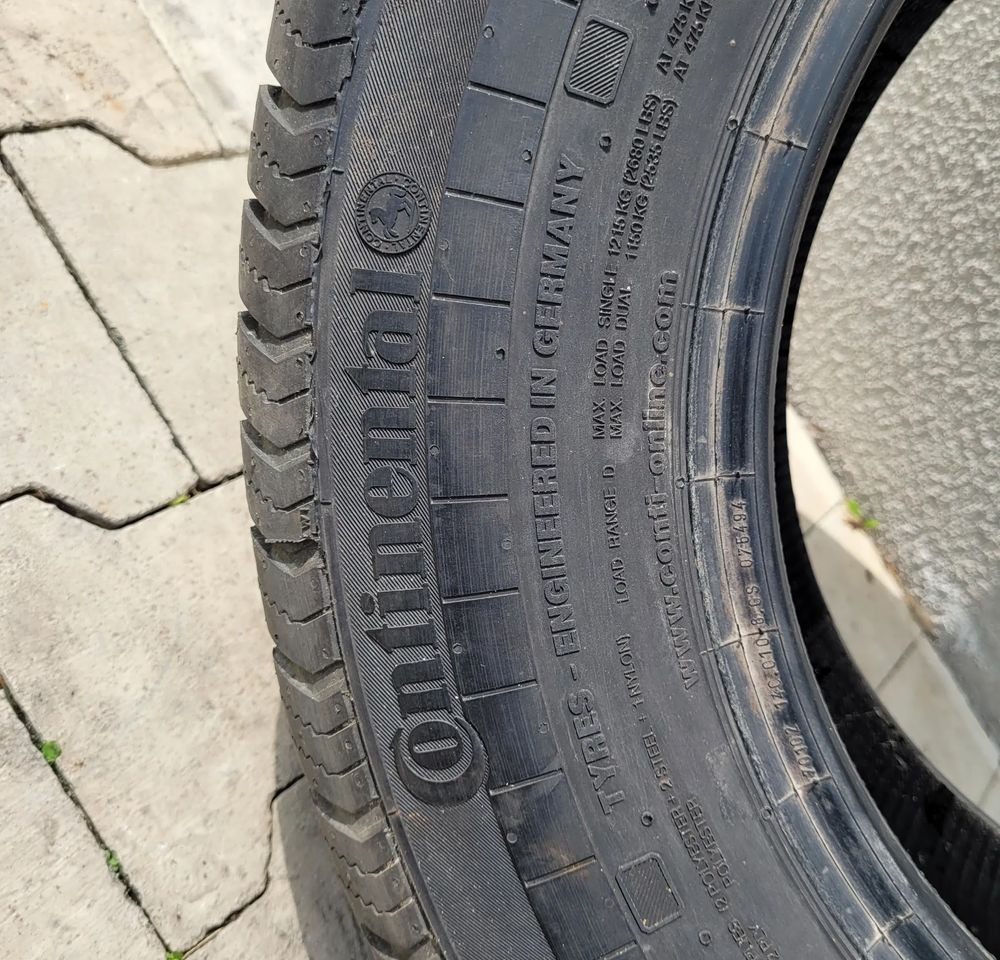 OPONA 235/65R16C CONTINENTAL SPRINTER CRAFTER - Anvelopă: Foto 2 OPONA 235/65R16C CONTINENTAL SPRINTER CRAFTER - Anvelopă: Foto 2