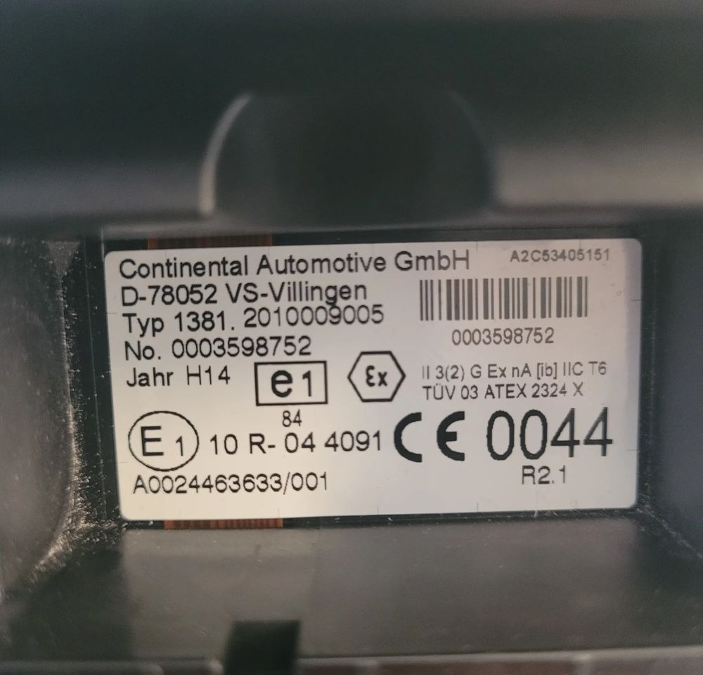 TACHOGRAF MERCEDES ACTROS A0024463633 R.2.1 - Tahograf pentru Camion: Foto 3 TACHOGRAF MERCEDES ACTROS A0024463633 R.2.1 - Tahograf pentru Camion: Foto 3