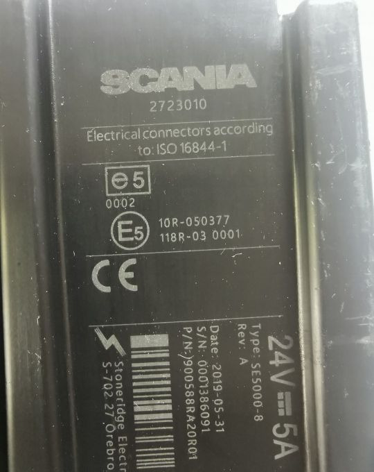 TACHOGRAF SCANIA S R 2723010 - Tahograf pentru Camion: Foto 2 TACHOGRAF SCANIA S R 2723010 - Tahograf pentru Camion: Foto 2