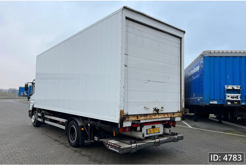 Mercedes-Benz Atego 1218 Day Cab, Euro 5, BDF / EPS automatic / standklima / DHOLLANDIA 2000KG - Camion transport containere/ Swap body: Foto 2 Mercedes-Benz Atego 1218 Day Cab, Euro 5, BDF / EPS automatic / standklima / DHOLLANDIA 2000KG - Camion transport containere/ Swap body: Foto 2